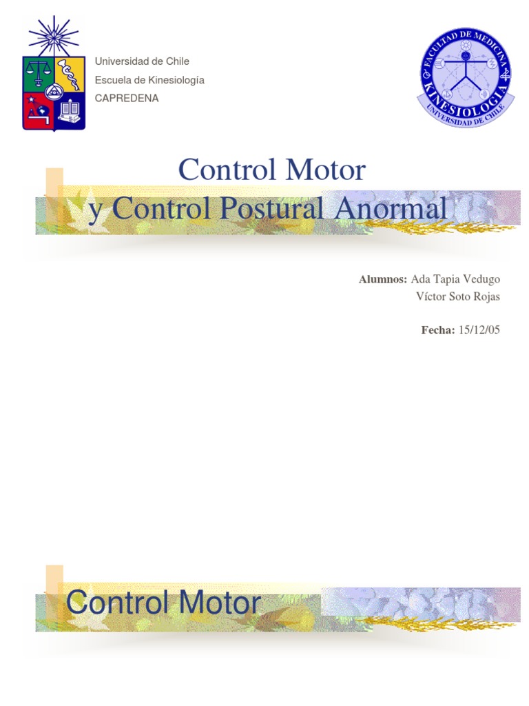 Control Motor y Postural Anormal SotoTapia PDF Sistema nervioso
