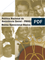 Politica Nacional de Assistencia Social 2013 PNAS 2004 e 2013 NOBSUAS-sem Marca