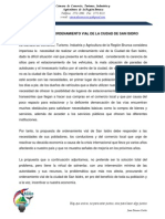 Motivacion Propuesta de Ordenamiento Vial de La Ciudad de San Isidro