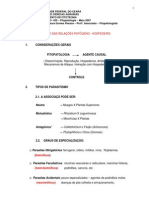 Ciclo das relações patógeno-hospedeiro