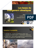 Vincent Dubreuil - Les bases du changement climatique