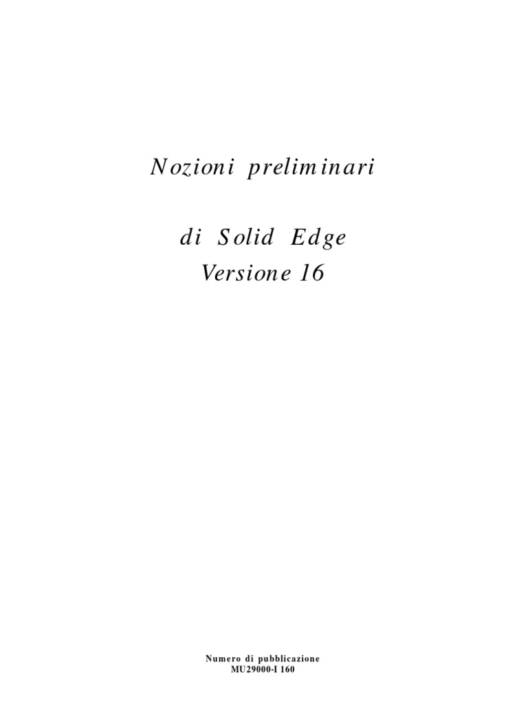 Manual Solid Edge PDF
