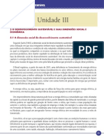 Desenvolvimento Sustentavel Unidade III