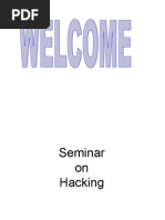 Seminar On Hacking