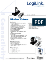 Wireless Webcam: WWW - Logilink