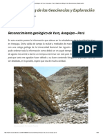 Reconocimiento Geológico de Yura, Arequipa – Perú _ Explorock_ Blog de Las Geociencias y Exploración