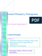 Control Prenatal y Partograma