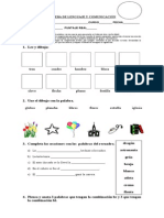 Prueba Grupos Consonánticos