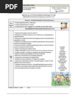 Objectivos Para o Descobriments HGPteste 5º Ano