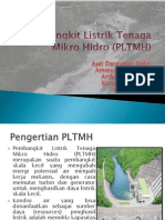 Pembangkit Listrik Tenaga Mikro Hidro (PLTMH)