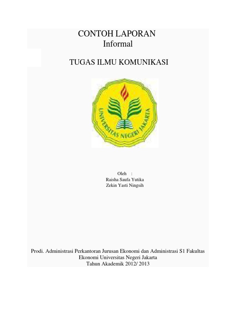 Contoh Laporan Bisnis Formal Dan Non Formal Nusagates