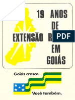 19 Anos de Extensão Rural Em Goiás