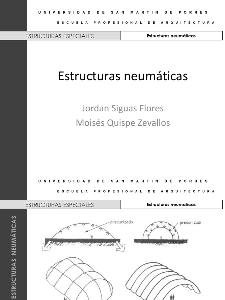 Estructuras Neumaticas | PDF | Presión | Naturaleza