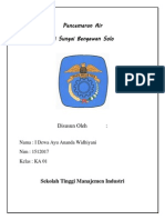 Pencemaran Air Di Sungai Bengawan Solo