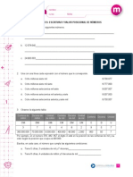 numeración 3°A