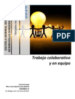 Trabajo en Equipo y Colaborativo