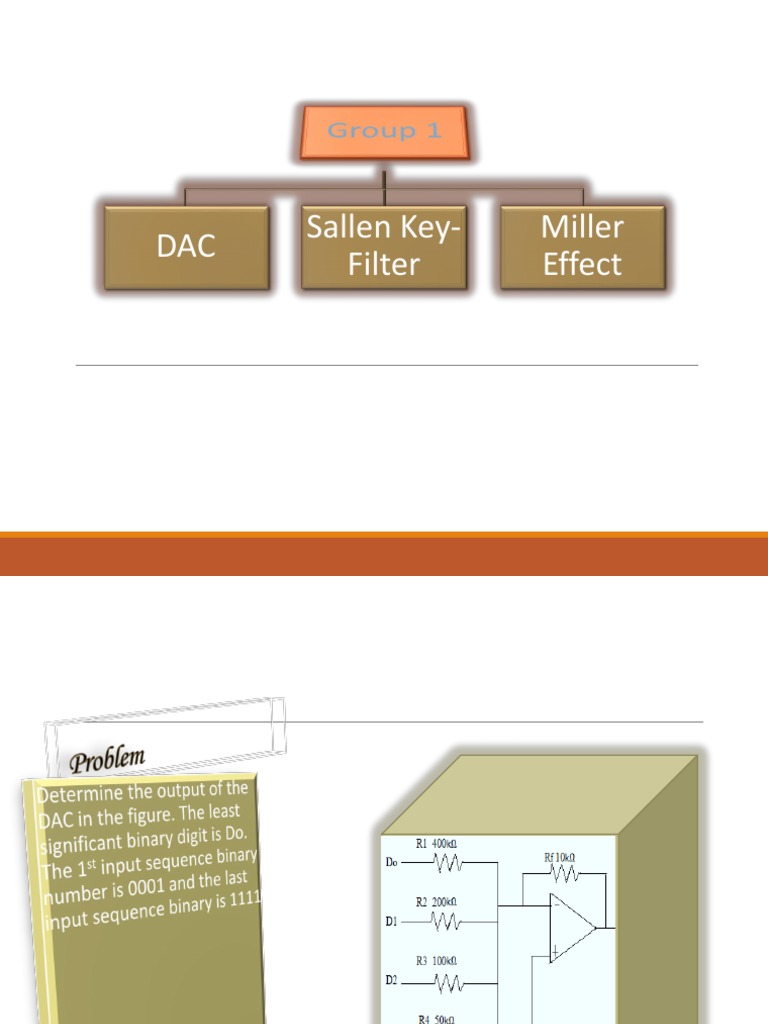 DAC Sallen KeyFilter Miller Effect PDF Amplifier Electronic Circuits