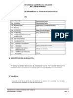 Syllabus Teoria Comunicacion III - KAndrade - 01