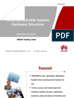 WCDMA DBS3900 System Hardware Structure