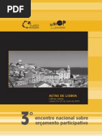 Actas 3 Encontro Sobre OP