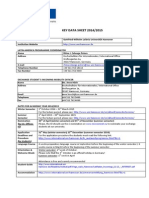 KEY DATA SHEET 2014/2015: Hannover - De/fileadmin/institut/pdf/wege - Nach - Hannover/Leitfaden - Incomings - 11-12 - INTERNET PDF