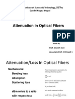 Sistec Notes Attenuation in Optical Fiber