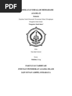 MAKALAH Pendekatan Teologis Dan Pendekatan Filosofis Dalam 
