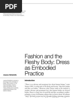 Download Fashion and the Fleshy Body Dress as Embodied Practice by roroism SN22558559 doc pdf