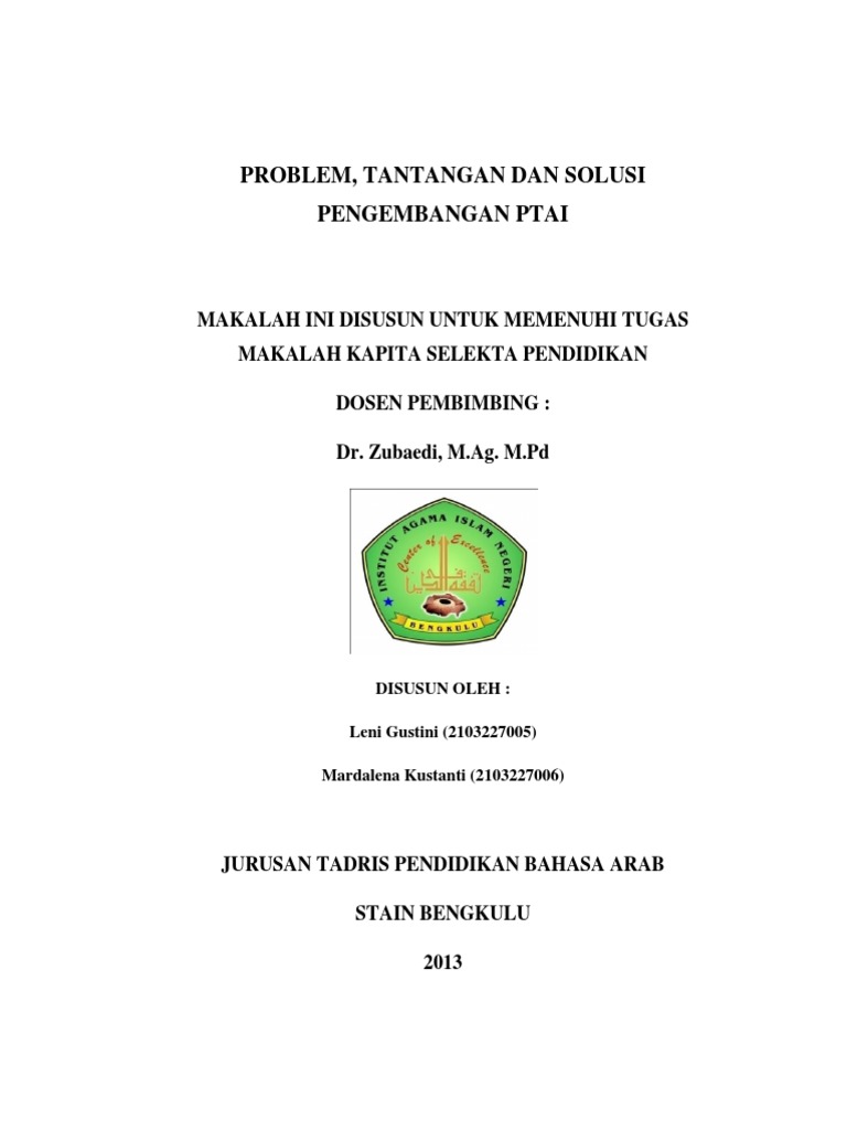 MakaLah KapiTa seLekta