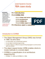 CORBA Case Study