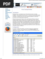 Fine Tuning Firefox