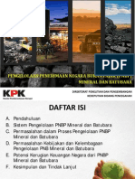 Kajian KPK Sistem PNPB Mineral Dan Batubara
