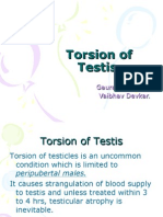 18001255 Testicular Torsion