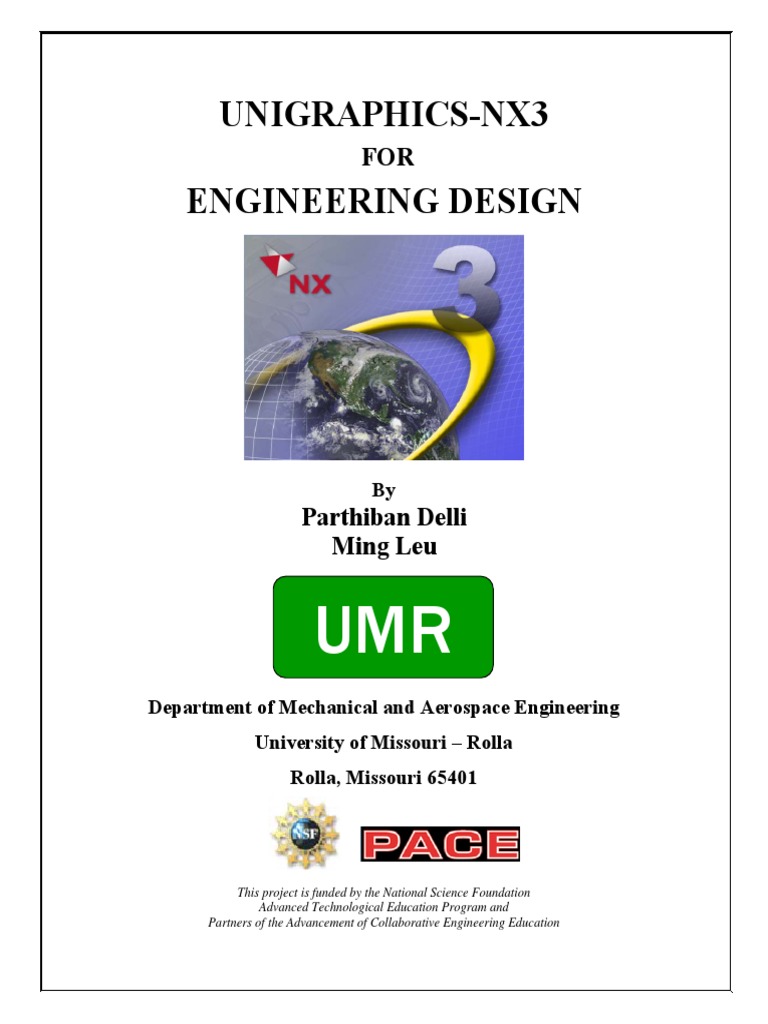 An Instruction Manual on Using Unigraphics-NX3 for Mechanical ...