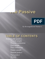 Forming the Passive Voice