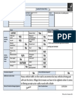 location reconnaissance sheet village