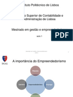 2 - Empreendedorismo - Aula 1