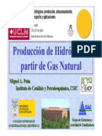 Producción de Hidrógeno A Partir de Gas Natural