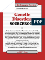 Genetic Disorders Sourcebook