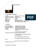 CV Maria Teresa Orellana
