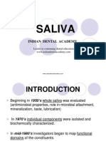 Saliva / Orthodontic Courses by Indian Dental Academy