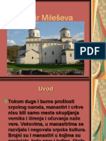Kulturno Nasleđe - Manastir Mileševa