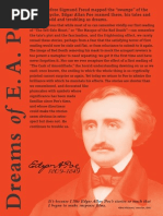 Ong Before Sigmund Freud Mapped The "Swamps" of The Human Psyche, Edgar Allan Poe Roamed There, His Tales and Fables As Odd and Troubling As Dreams