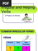 Irregular and Helping Verbs: A Project LA Activity