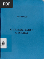 BENEDICT, Ruth. O Crisântemo e a Espada