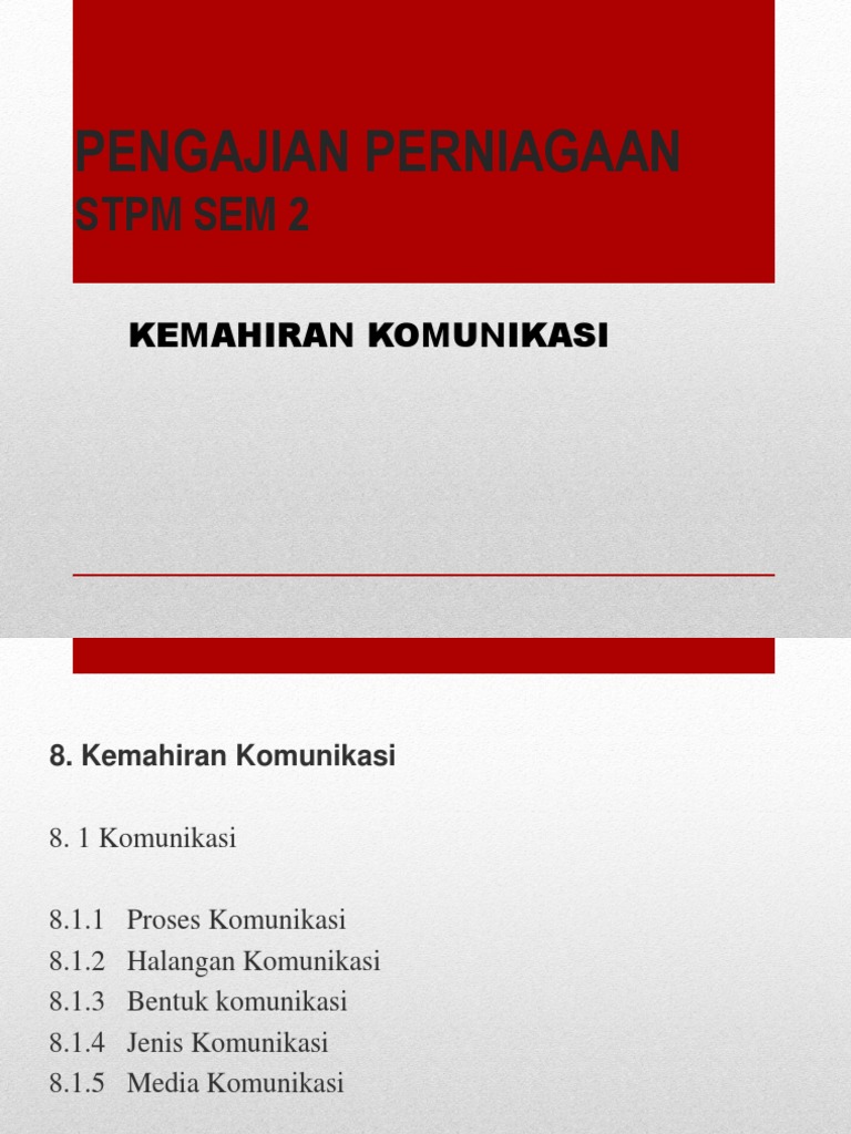 Komunikasistpmsem 2 Pdf