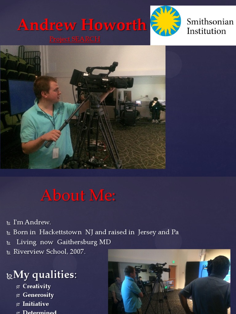 Andrew Howorth: Project SEARCH Journey | PDF