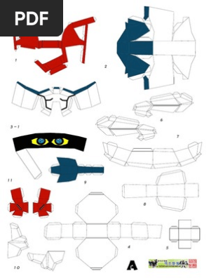 SD GAT-X103 Gundam Papercraft