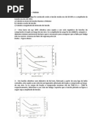 Lista de Exercicios - Fadiga
