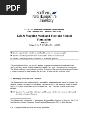 Lab 3 Mapping Stock and Flow and Metal Simulation